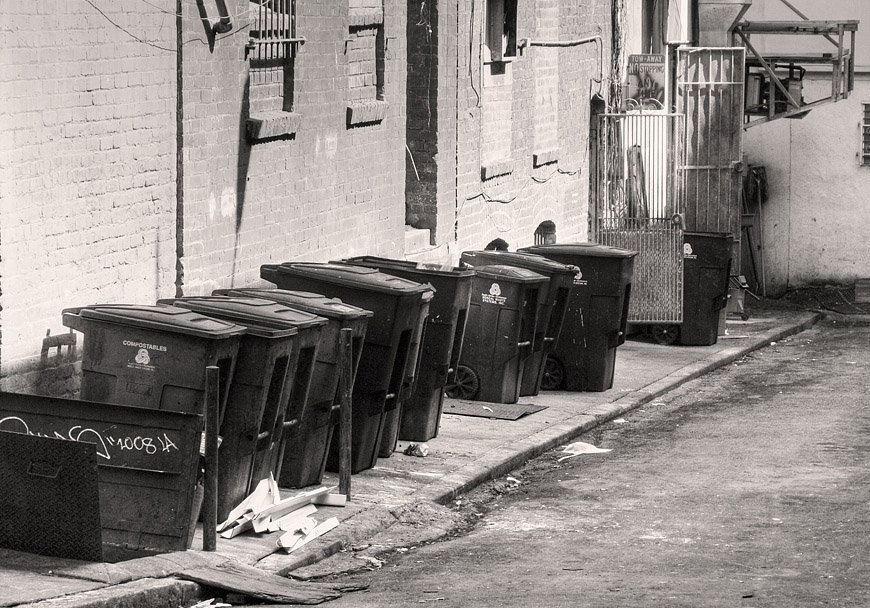 Alley of Garbage