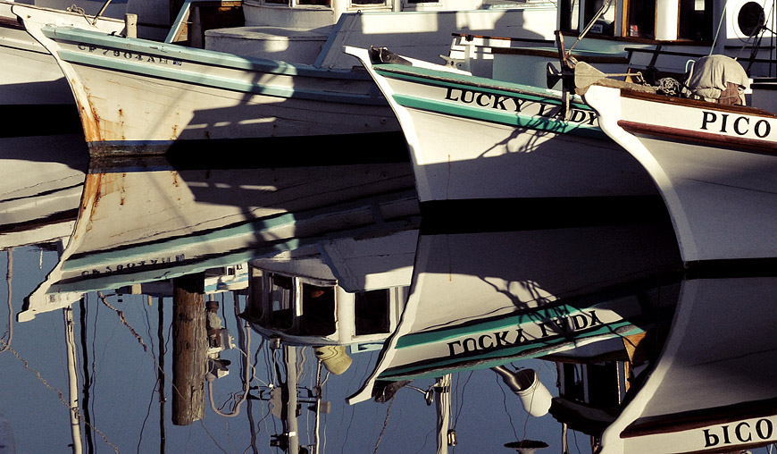 San Francisco fishing boats