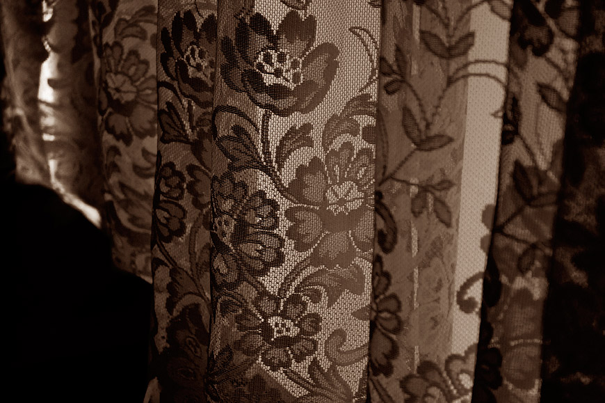 Curtain - Union Hotel, Los Alamos