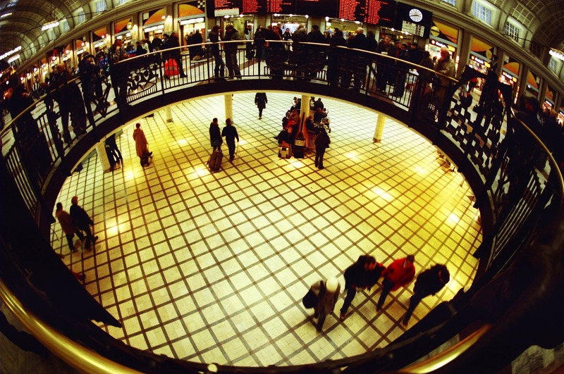 Hole in the floor
