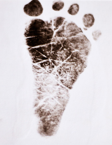 Footprint from the past