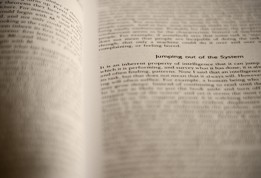 Jumping out of the system...