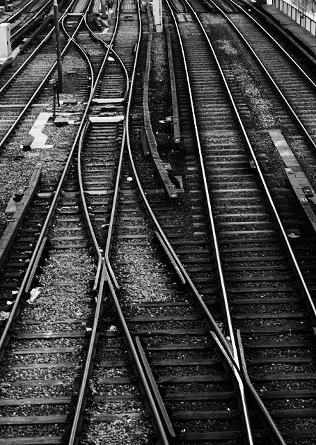 Rail road tracks